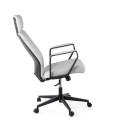Sedia da ufficio Saranto, schienale alto, rivestimento similpelle