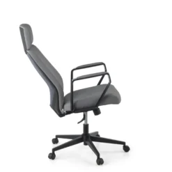 Sedia da ufficio Saranto, schienale alto, rivestimento similpelle