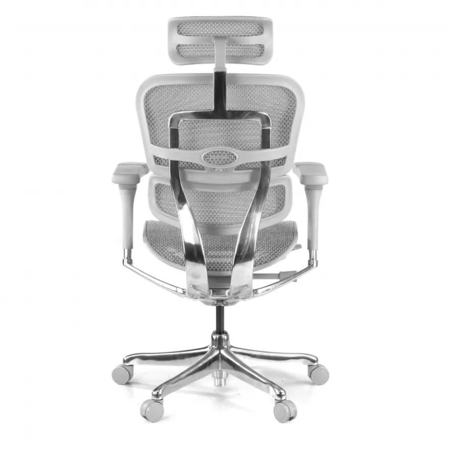 Sedia direzionale ergonomica Ergohuman Elite, Struttura bianca