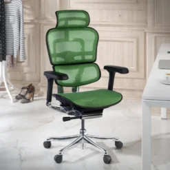 Sedia direzionale ergonomica Ergohuman Elite, Struttura nera