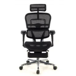 Sedia ergonomica con poggiapiedi Ergohuman Edition I, modello premium