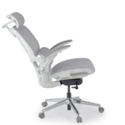 Sedia ergonomica con poggiatesta Erghos One, ortopedica, doppio supporto lombare