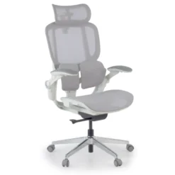 Sedia ergonomica con poggiatesta Erghos One, ortopedica, doppio supporto lombare