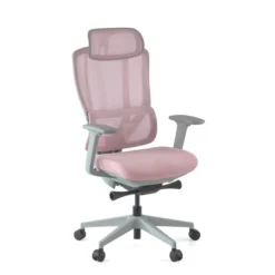 Sedia Ergonomica con poggiatesta AeroFlow white, certificata