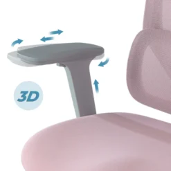 Sedia Ergonomica con poggiatesta AeroFlow white, certificata