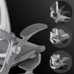 Sedia ergonomica con poggiatesta Erghos X1, omologata