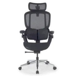 Sedia ergonomica con poggiatesta Erghos One, ortopedica, doppio supporto lombare