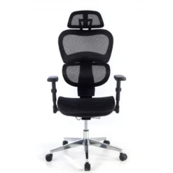 Sedia Ergonomica Ergocity FX, base in alluminio e rete TechSport