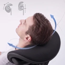 Sedia ergonomica ortopedica ZenPro, doppio schienale, struttura in alluminio