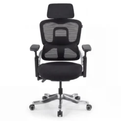 Sedia ergonomica ortopedica ZenPro, doppio schienale, struttura in alluminio