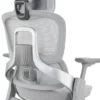 Sedia ergonomica ortopedica ZenPro, doppio schienale, struttura in alluminio