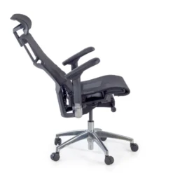 Sedia Ergonomica Pofit2, modello premium, struttura nera