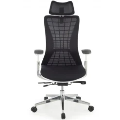 Sedia Ergonomica Professionale Miller, braccioli 3D, rete