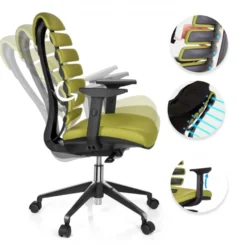 Sedia Ergonomiche Soul, schiuma iniettata, Reclinazione sincronizzata