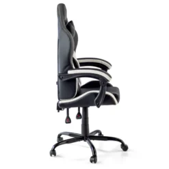 Sedia gamer Mist con braccioli ribaltabili, cuscino cervicale e lombare