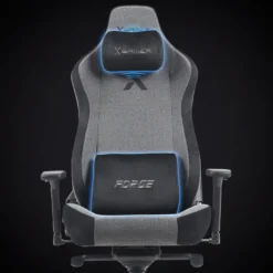 Sedia gaming ergonomica in tessuto Forge, cuscino magnetico