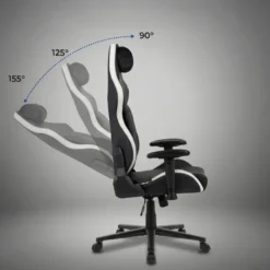 Sedia gaming ergonomica Vanguard, cuscino magnetico, ecopelle