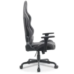 Sedia gaming in tessuto traspirante Breeze, con meccanismo basculante