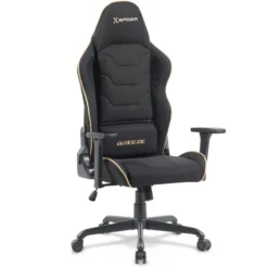 Sedia gaming in tessuto traspirante Breeze, con meccanismo basculante