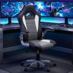 Sedia Gaming Lotus, design racing e braccioli pieghevoli