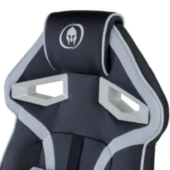 Sedia Gaming Warrior supporto lombare, imbottita