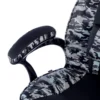 Sedia Gaming Warrior supporto lombare, mimetica