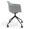Sedia Girevole Alice, con ruote