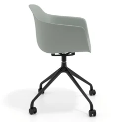 Sedia Girevole Alice, con ruote