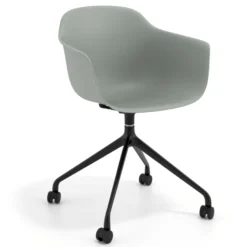 Sedia Girevole Alice, con ruote