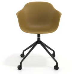 Sedia Girevole Alice, con ruote