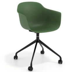 Sedia Girevole Alice, con ruote