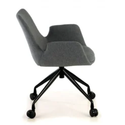 Sedia Girevole Glamm, con ruote, Resistente