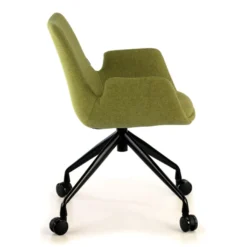 Sedia Girevole Glamm, con ruote, Resistente