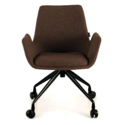 Sedia Girevole Glamm, con ruote, Resistente