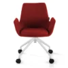Sedia Girevole Glamm, con ruote, Resistente