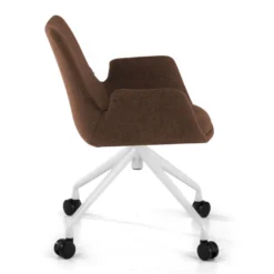 Sedia Girevole Glamm, con ruote, Resistente