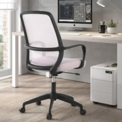 Sedia Girevole Ufficio Grace, meccanismo basculante, rete
