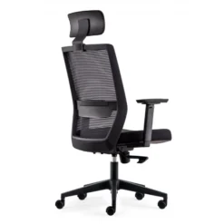 Sedia Girevole Ufficio Kana, schienale ergonomico, poggiatesta