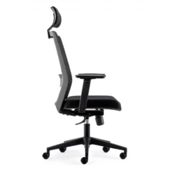 Sedia Girevole Ufficio Kana, schienale ergonomico, poggiatesta