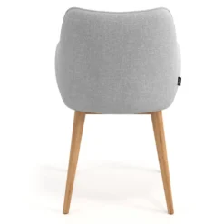 Sedia Nordica Nora, Gambe in legno, Certificata