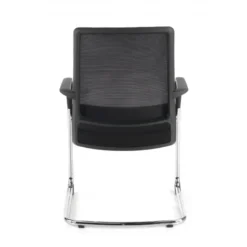 Sedia Ospiti Ufficio Bali, schienale in rete ergonomico