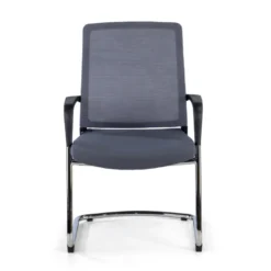 Sedia Ospiti Ufficio Bali, schienale in rete ergonomico