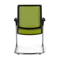 Sedia Ospiti Ufficio Bali, schienale in rete ergonomico
