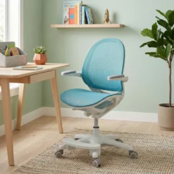 Sedia per bambini Ergokid, con braccioli ribaltabili