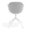 Sedia per Riunioni Alice, base piramidale