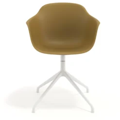 Sedia per Riunioni Alice, base piramidale