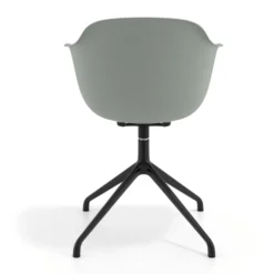 Sedia per Riunioni Alice, base piramidale