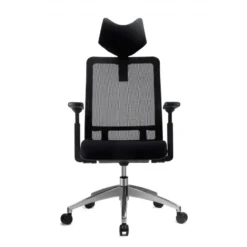 Sedia per ufficio ergonomica Shifter, con poggiatesta, rete