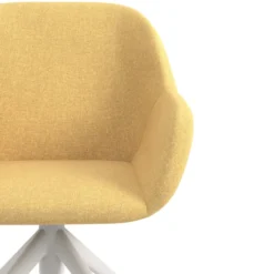 Sedia riunioni con ruote Greta, base in alluminio