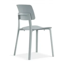 Sedia Sala d'Attesa Etna, design minimalista e impilabile